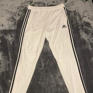 Adidas tiro pants white